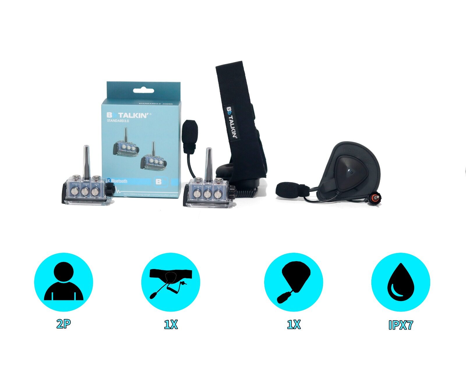 bbtalkinturkey GATH KASKLARI İÇİN SPOR KULAKLIK VE MONO KASK PAD KULAKLIK İLE BBTALKIN 3.0 2P PAKETİ